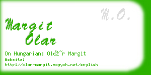 margit olar business card